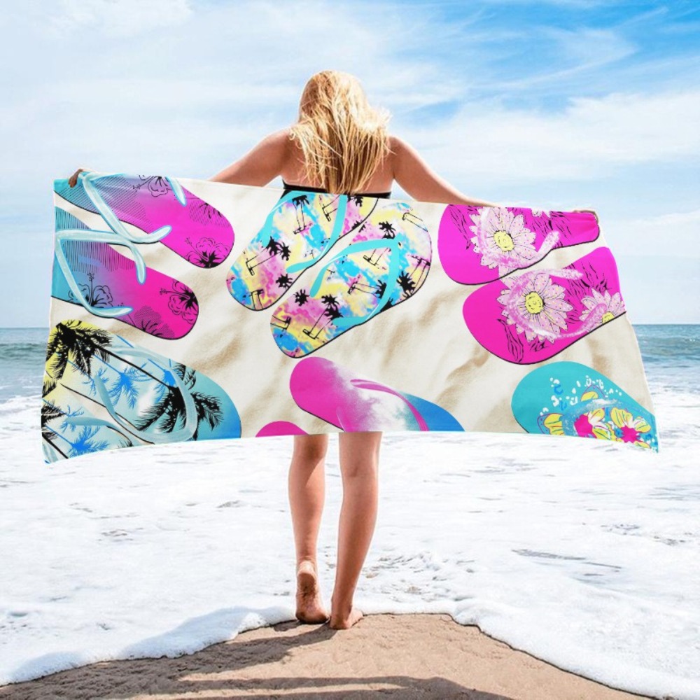 1PC Large Size Beach Blanket M - Camp Towel Microfiber incelemesi ve fiyatı