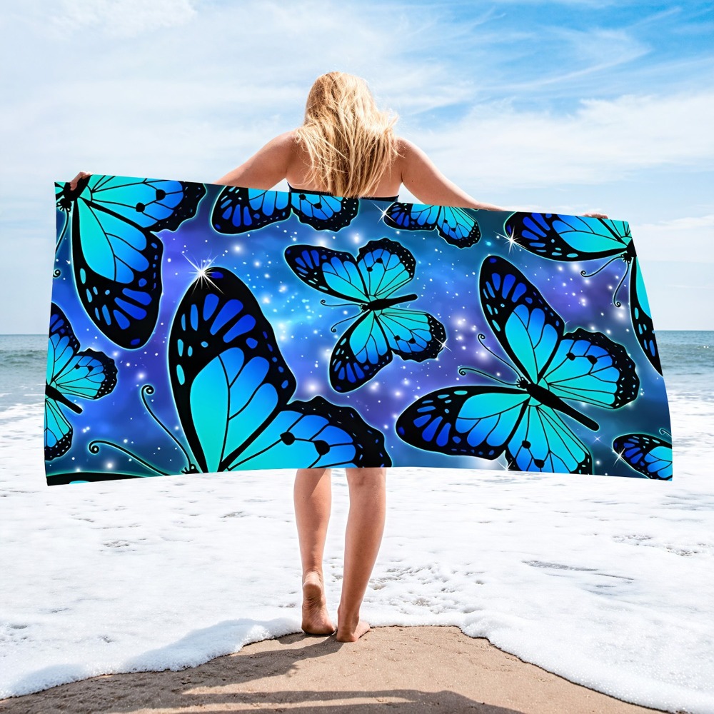 1PC Large Size Beach Blanket M - Camp Towel Microfiber incelemesi ve fiyatı
