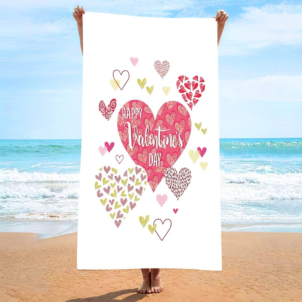 Heart Symbol Bath Towel 27x55i - Camp Towel Microfiber incelemesi ve fiyatı
