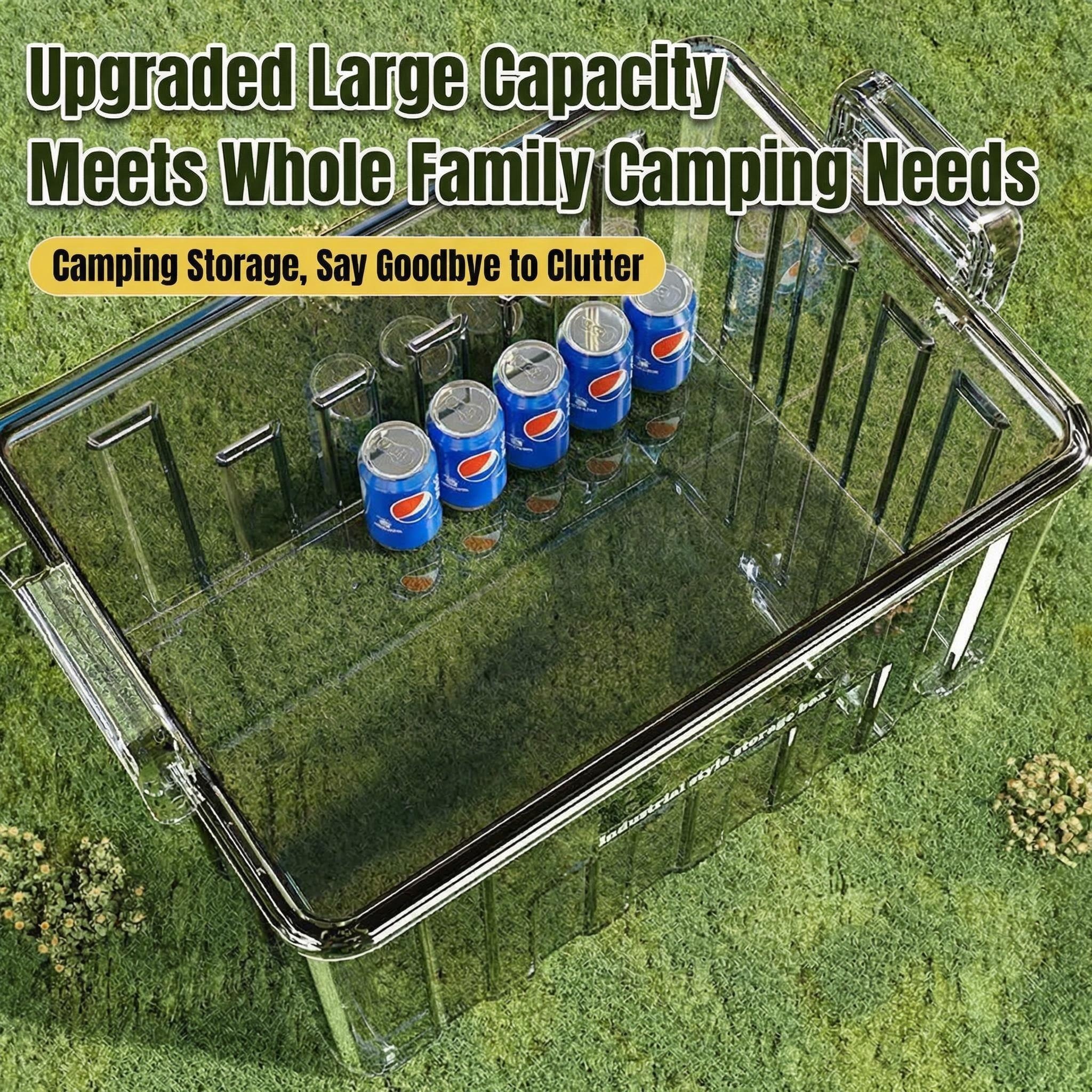 Organizing boxes, snacks, frui - Outdoor Camping Folding Storage Box incelemesi ve fiyatı