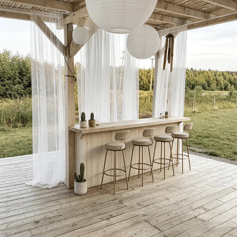 1 Panel Outdoor Curtains with  - Outdoor Camping Wedding Venues incelemesi ve fiyatı