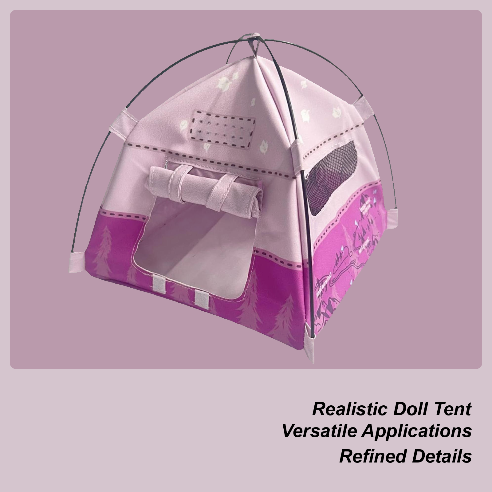 Mini Tent 1:12 Scale Miniature - Outdoor Camping Usa incelemesi ve fiyatı