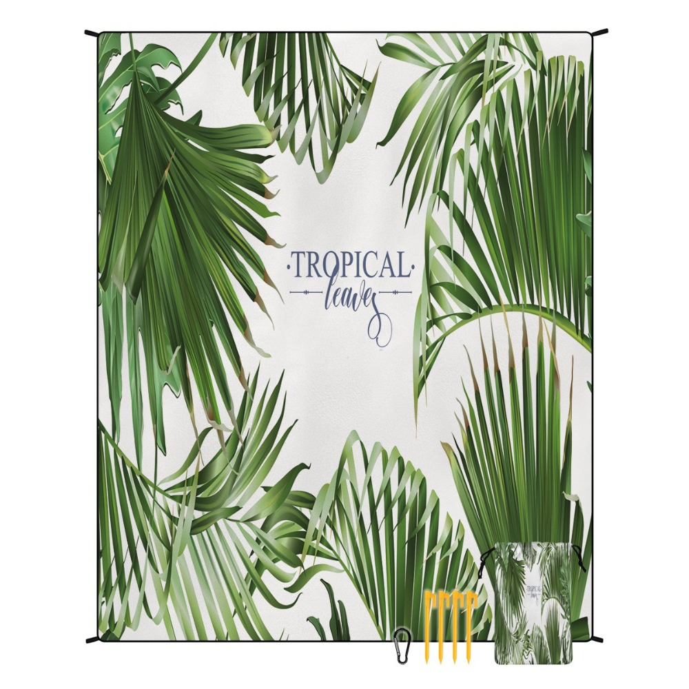 Palm Tree Beach Towel 71x86.6i - Camp Towel Microfiber incelemesi ve fiyatı