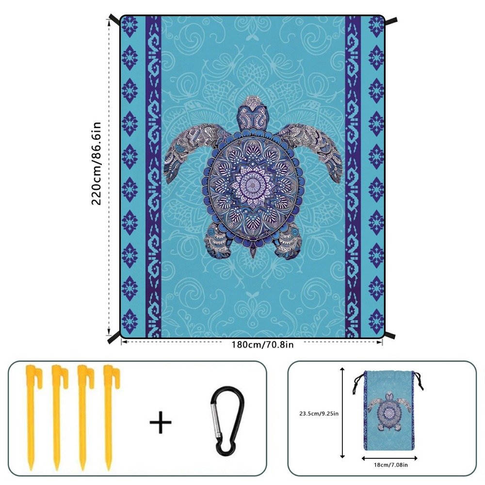 Palm Tree Beach Towel 71x86.6i - Camp Towel Microfiber incelemesi ve fiyatı