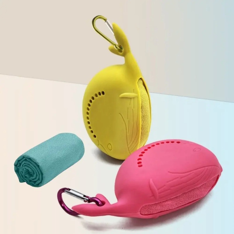 Portable Silicone Case&Lightwe - Camp Towel Microfiber incelemesi ve fiyatı