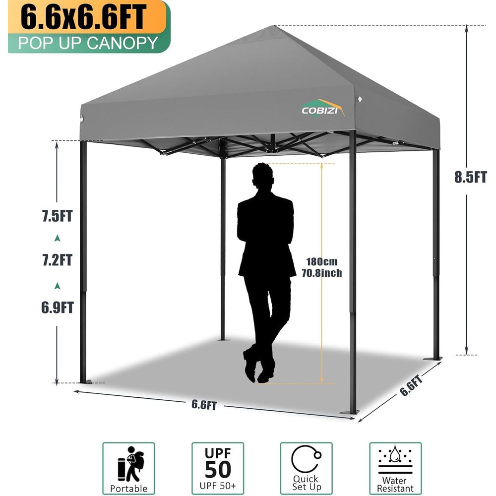 6.6m x 6.6m Heavy-Duty Waterpr - Outdoor Camping Tent Waterproof incelemesi ve fiyatı