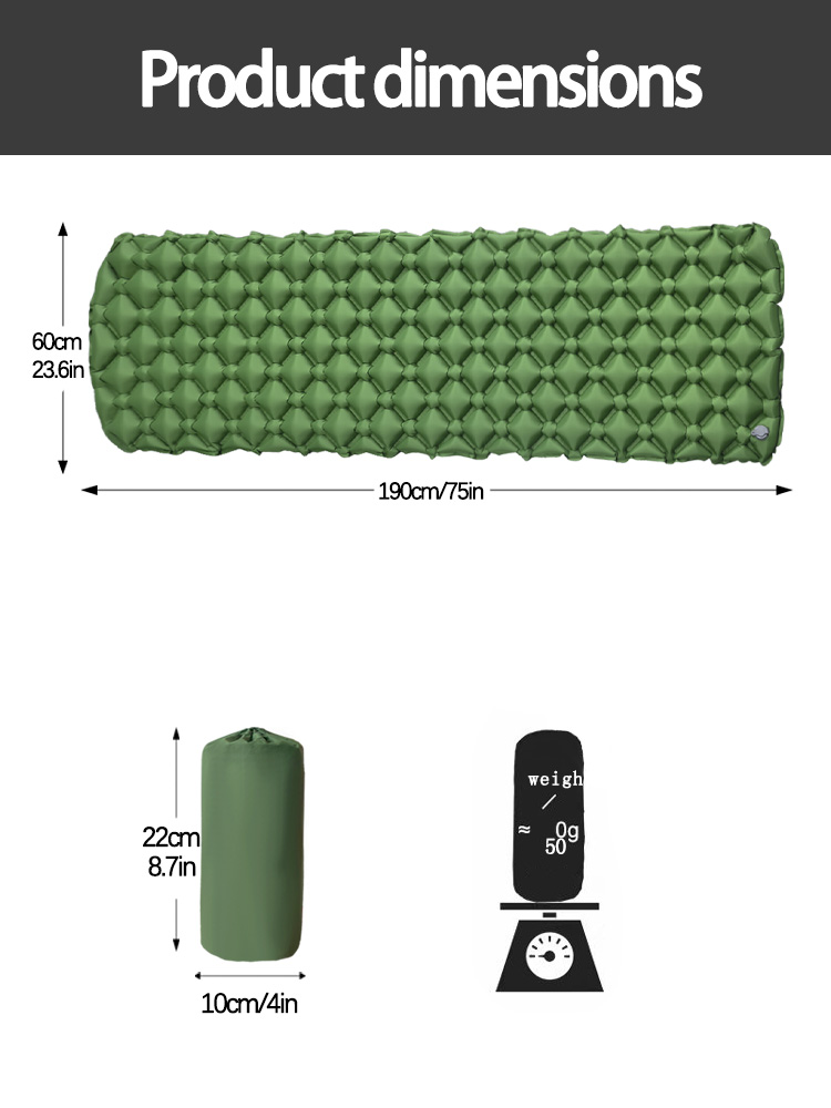 Camping Inflatable Mattress in - Outdoor Camping Blanket incelemesi ve fiyatı